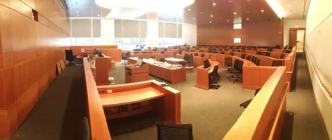 Moot-Court-Saal der Fordham Law School